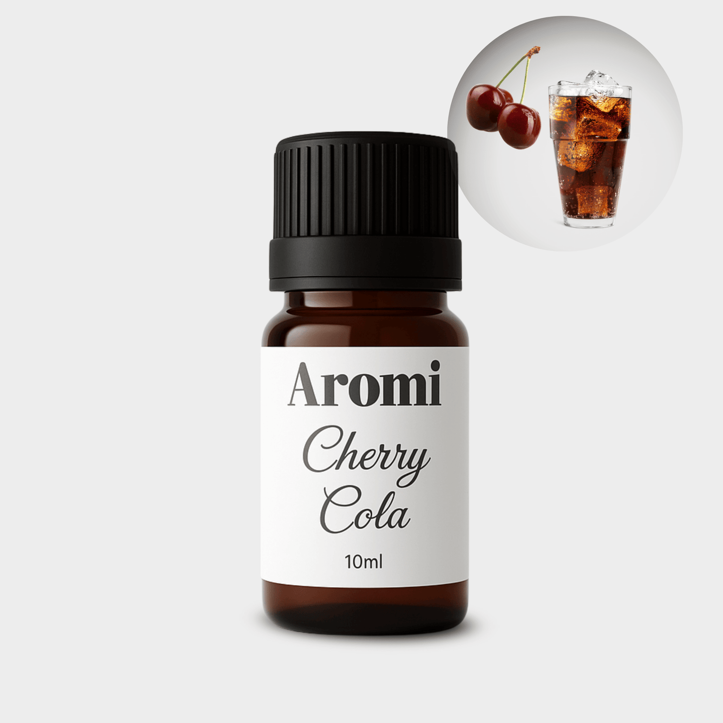 Cherry Cola doftolja för diffuser, vit bakgrund frontvy