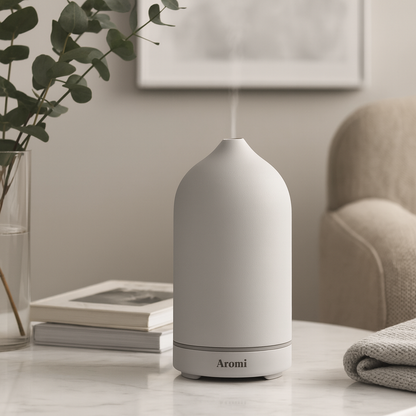 Batteri diffuser i stilrent hem, frontvy